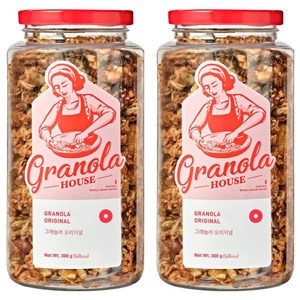 그래놀라하우스 그래놀라 오리지널, 300g, 2개
