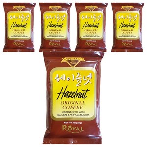 로얄 헤이즐넛향 인스턴트 커피, 227g, 5개