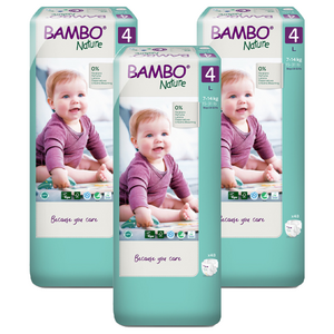 밤보네이처 그린 대용량 밴드형 기저귀 아동용, 대형(L), 144매