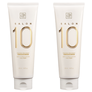 미쟝센 살롱10 단백질 트리트먼트 손상모발용, 250ml, 2개