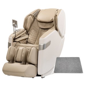 브람스 AI음성인식 4D 올 in 모션 풀 플랫 모션프레임 안마의자 + 전용러그 세트 방문설치