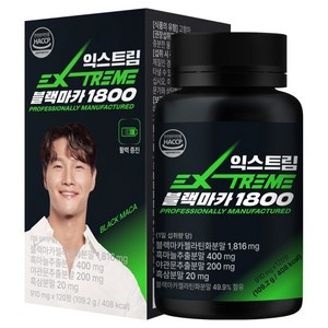 익스트림 블랙마카 1800, 120정, 1개