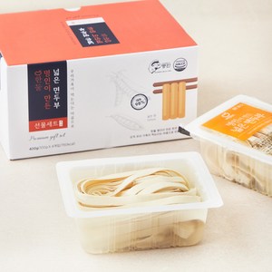 한둘 명인이 만든 넓은 면두부, 100g, 4개