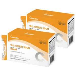 헬로바이오 맥스 비타민C 3000 90p, 270g, 2개