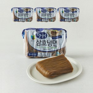냉장_삼호농산 평양 냉면사리 5~6인분, 1kg, 4개