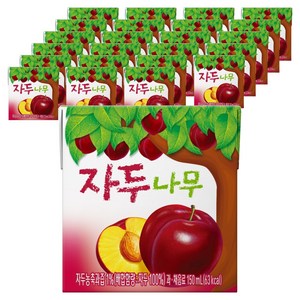 서울우유 자두나무 과일주스, 150ml, 24개