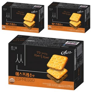 해태제과 에이스 씬 에스프레소맛, 291g, 3개