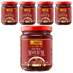 이금기 치우챠우 칠리오일, 205g, 5개