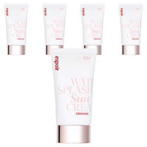 에스쁘아 워터 스플래쉬 세라마이드 선크림 SPF50+ PA++++, 60ml, 5개