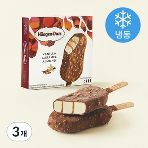 하겐다즈 멀티바 아이스크림 바닐라 캐러멜 아몬드 (냉동)