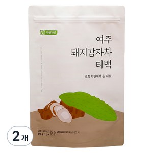 자연지인 여주돼지감자차티백, 1g, 50개입, 2개