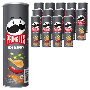 프링글스 핫 앤 스파이시, 110g, 15개