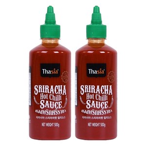 타이시아 스리라차 핫 칠리소스, 500g, 2개