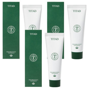 티타드 프레시 브레스 플러스 치약, 100g, 3개