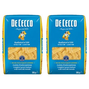 데체코 파스타면 라디아토리, 500g, 2개