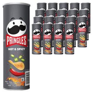 프링글스 핫 앤 스파이시, 110g, 20개