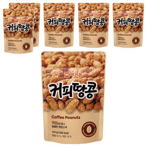 머거본 커피땅콩, 300g, 6개