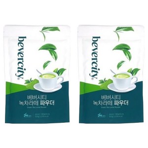 베버시티 녹차라떼 파우더, 500g, 2개