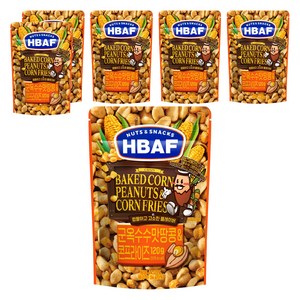 바프 군옥수수맛 땅콩 앤 콘프라이즈, 120g, 6개
