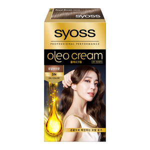 사이오스 올레오 크림 프리미엄 헤어 컬러, 3N로얄브라운, 1개