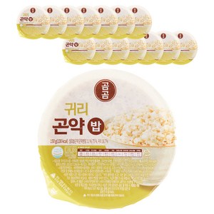 곰곰 귀리 곤약밥, 150g, 15개