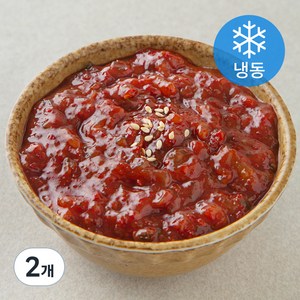 믿음게장 순살양념게장 (냉동), 300g, 2개