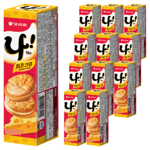 오리온 나샌드, 77g, 12개