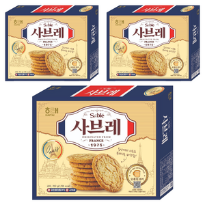 해태제과 사브레, 252g, 3개