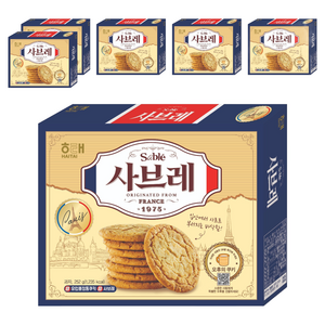 해태제과 사브레, 252g, 6개