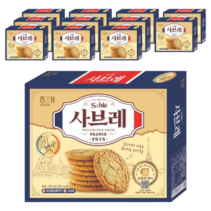 해태제과 사브레, 252g, 12개
