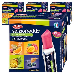 돌핀 센소프레도 얼려먹는 아이스바, 2.4L, 4개