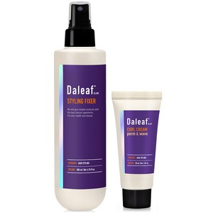 달리프 글램 스타일링 헤어 픽서 200ml + 컬크림 30ml, 1세트