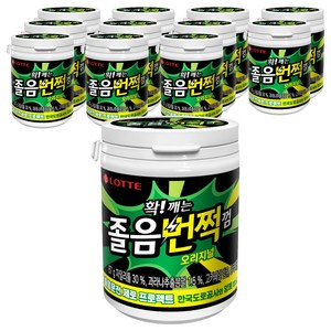 롯데웰푸드 졸음번쩍 껌 오리지널, 87g, 12개