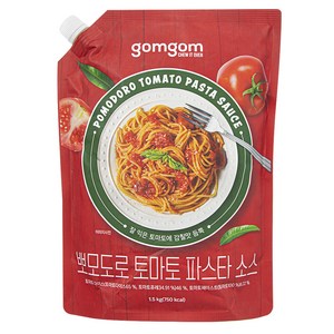 뽀모도로 토마토 파스타 소스, 1.5kg, 1개