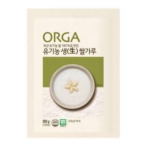 올가 유기농 생쌀가루, 350g, 1개