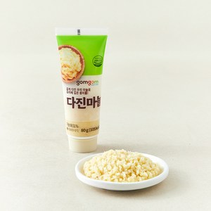 곰곰 국산 다진마늘 튜브타입, 80g, 1개