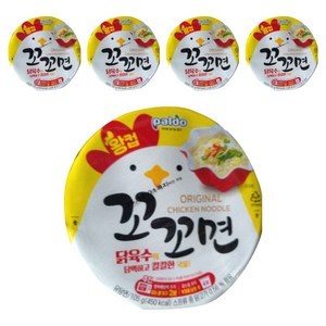 꼬꼬면 큰 컵 105g, 5개