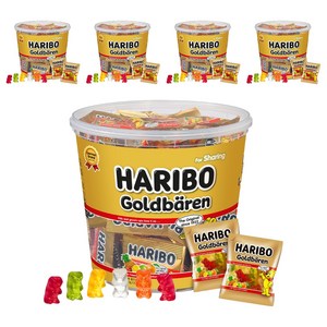 하리보 골드베렌 젤리 93개입, 1kg, 5개
