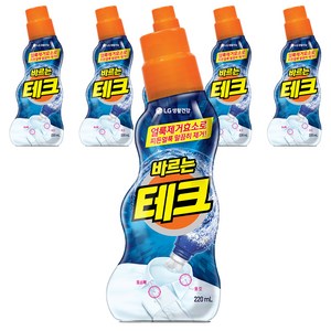 테크 바르는 섬유 얼룩제거제, 220ml, 6개