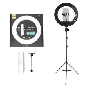 대한 유튜브 1인 틱톡 방송 촬영 반영구 뷰티 네일 조명 링라이트 + 슈퍼 스탠드 삼각대 세트