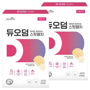 제이웨이브 듀오덤 스팟패치, 혼합형, 2개