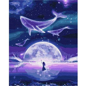플레이어바웃 DIY 명화 그리기 세트 40 x 50 cm, 고래의꿈, 1개