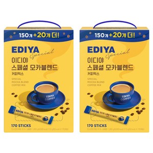 이디야 스페셜 모카 블렌드, 170개입, 11.5g, 2개