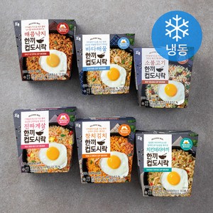 한끼 컵도시락 해물 300g x 6종 (냉동)