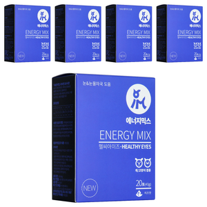 아이앤지메딕스 반려동물 에너지믹스 영양제, 40g, 눈물개선/눈건강, 5개