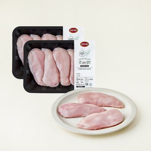 무항생제 인증 갓잡은 닭 가슴살 (냉장), 400g, 2개