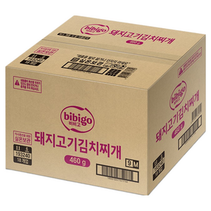 비비고 돼지고기김치찌개, 460g, 18개