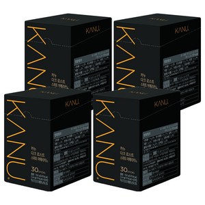 카누 콜롬비아 다크 로스트 스위트 아메리카노 원두커피스틱, 5.4g, 30개입, 4개