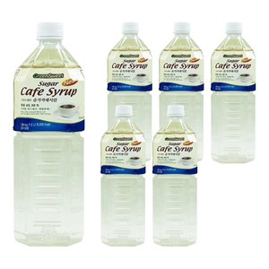 대상 슈가 카페시럽, 1.5L, 6개