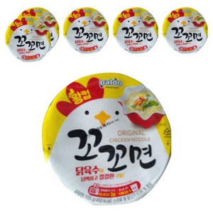 꼬꼬면 큰 컵 105g, 6개